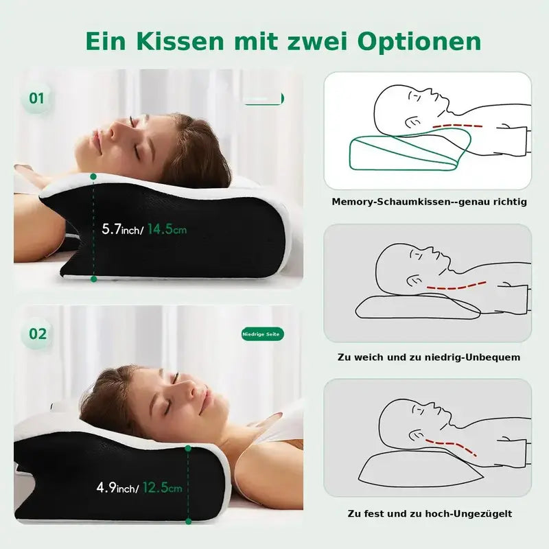 Heilwert™ Memory-Schaum-Nackenkissen